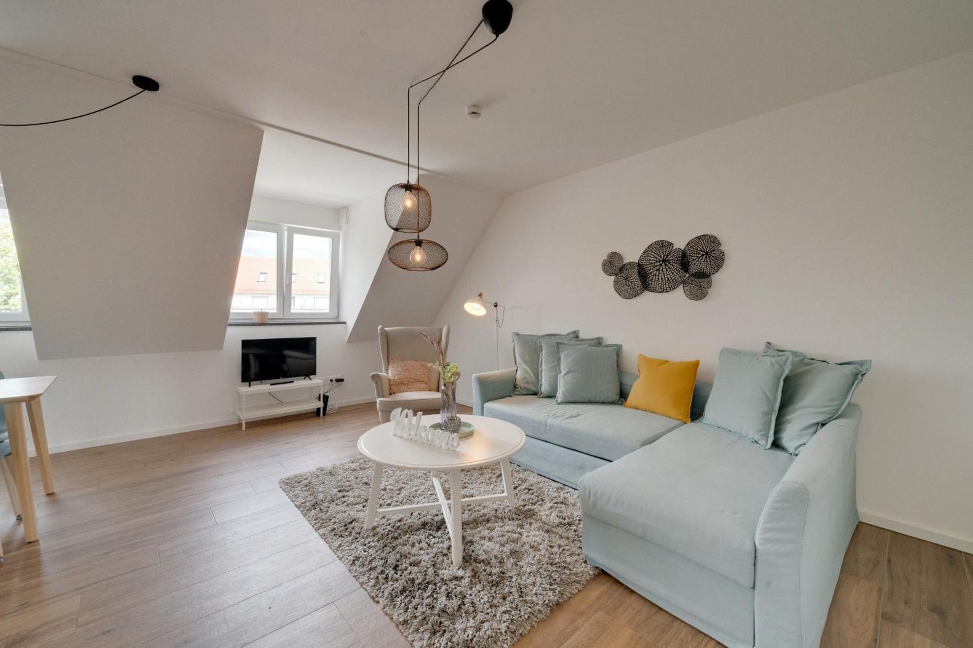 Neu-Luxus Apartment-Zentral In Altstadt-65-80Qm Augsburg Exteriör bild