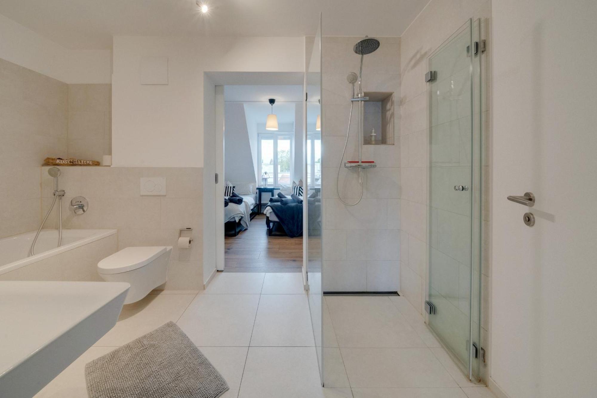 Neu-Luxus Apartment-Zentral In Altstadt-65-80Qm Augsburg Exteriör bild