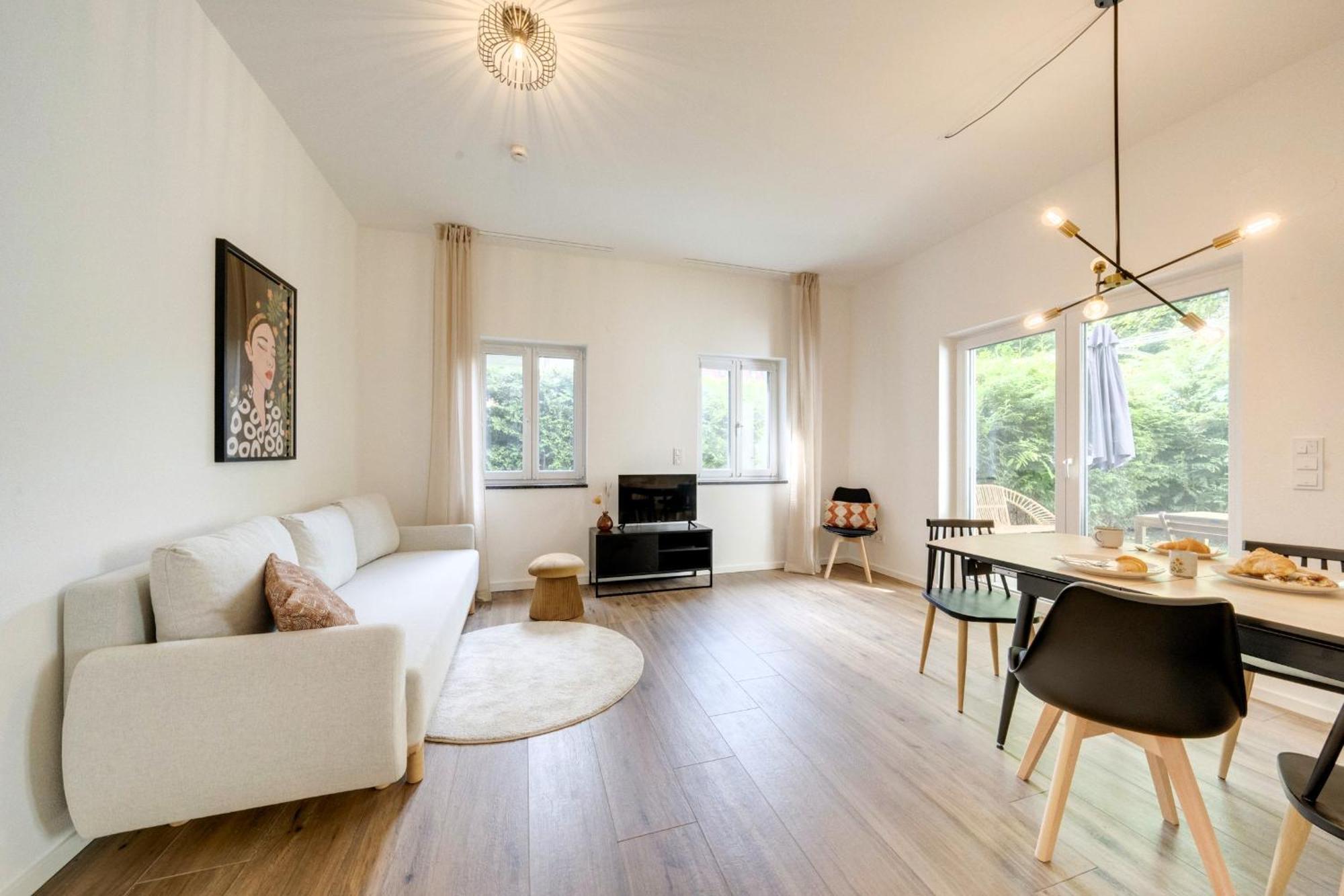 Neu-Luxus Apartment-Zentral In Altstadt-65-80Qm Augsburg Rum bild