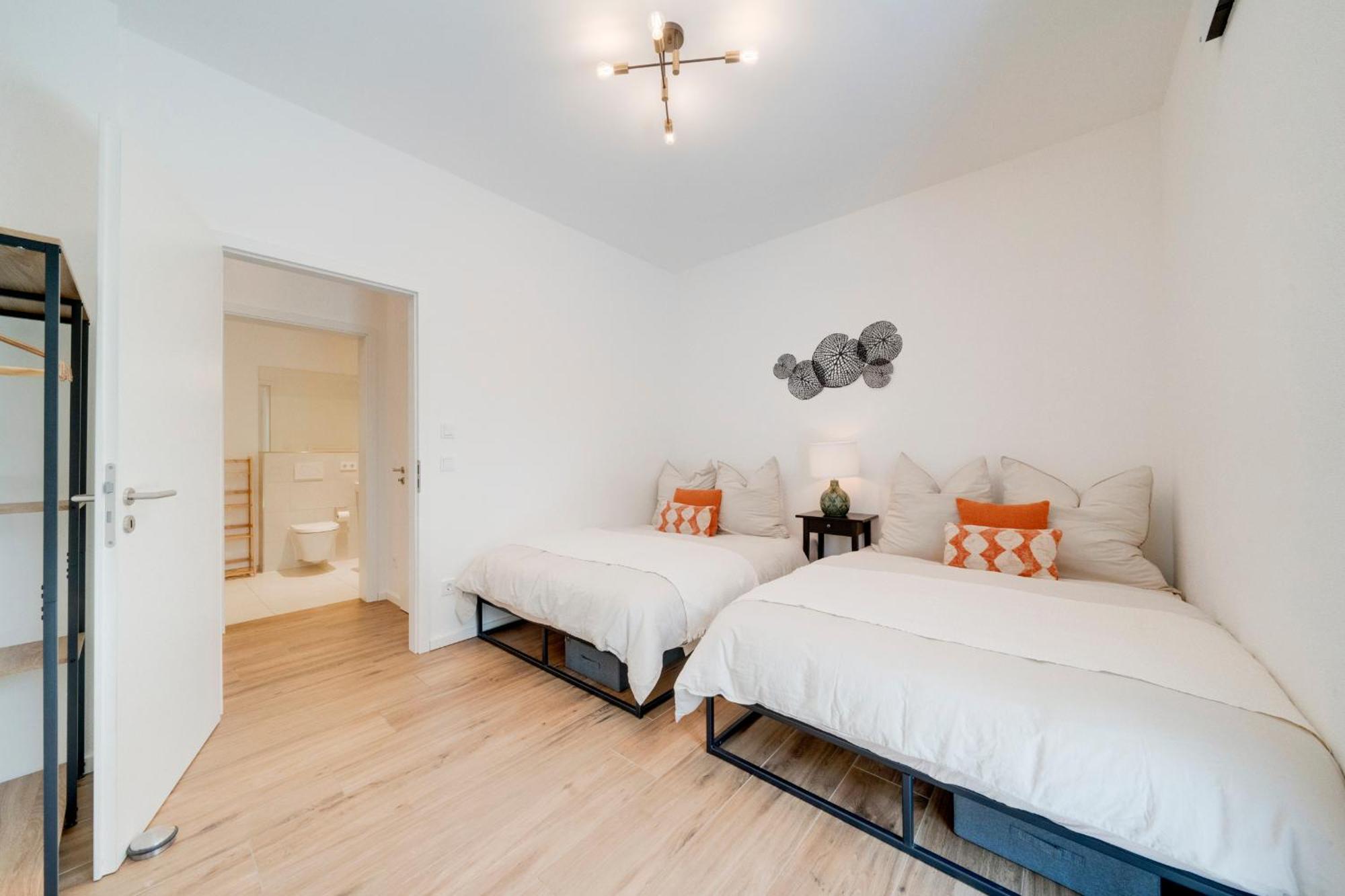 Neu-Luxus Apartment-Zentral In Altstadt-65-80Qm Augsburg Rum bild